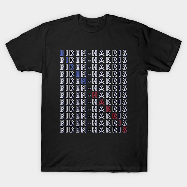 Biden-Harris 2020 T-Shirt by Closer T-shirts